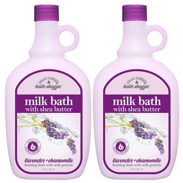 Village Naturals Bath Shoppe – baño de leche lavanda y manzanilla para relajación e hidratación