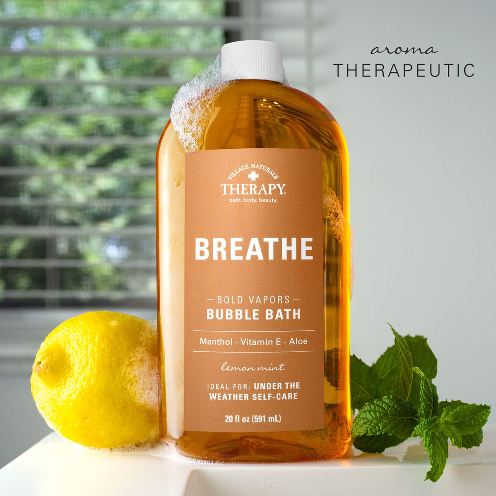 Village Naturals Therapy Breathe: experiencia de baño relajante tras un día agotador