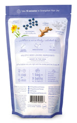 Village Naturals Therapy Comfort Bath, fragancia arándano cítrico para baño vigorizante.