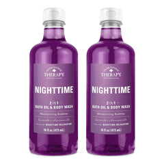Village Naturals Therapy bano espumoso lavanda camomila para relajación nocturna