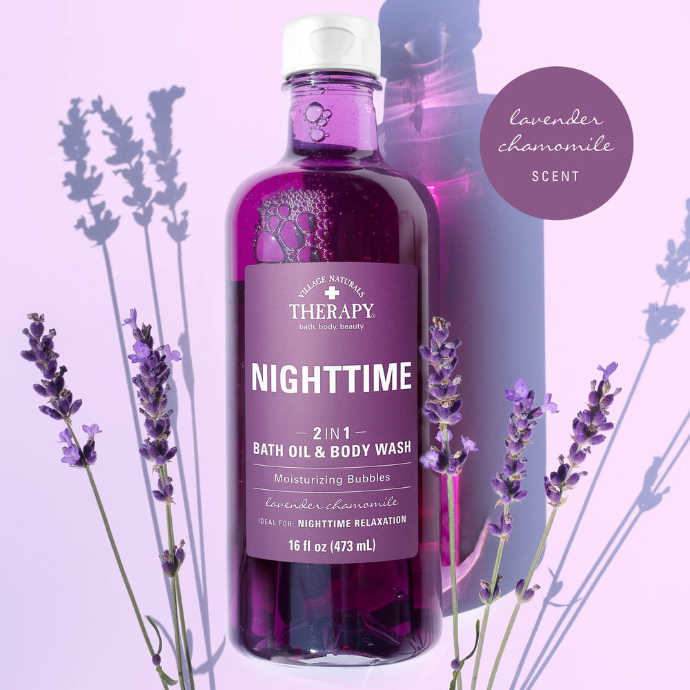 Village Naturals Therapy masaje suave para músculos cansados tras el día