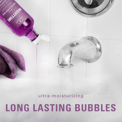 Village Naturals Therapy uso en ducha con esponja para limpiar suavemente