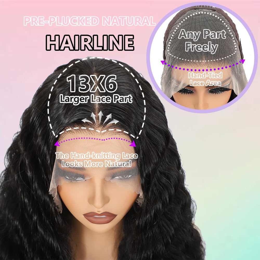 VIPPRETTY fibra premium resistente al calor, cabello suave y duradero.