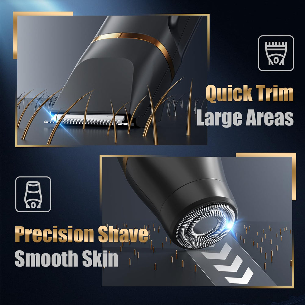 Epilador Virelle con cabezales intercambiables para grooming preciso