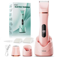 Epilador Virelle para mujer con cabezas intercambiables para rostro, bikini y cuerpo.