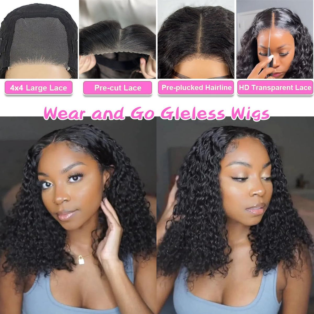 Virginess wig frente de encaje con cierre 4x4, aspecto natural y prepeinado.