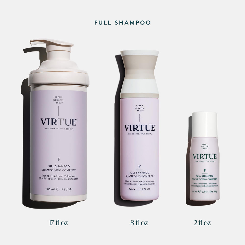 Virtue Champú Sin Sulfatos y Parabenos – fórmula suave