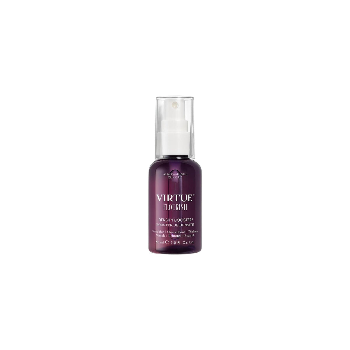 Virtue Flourish frasco con aplicador para densidad capilar mejorada