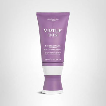 Resultado de plenitud y grosor en el cabello con VIRTUE Flourish