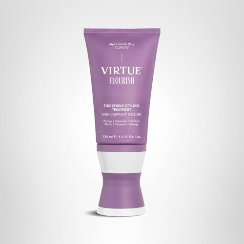 Resultado de plenitud y grosor en el cabello con VIRTUE Flourish