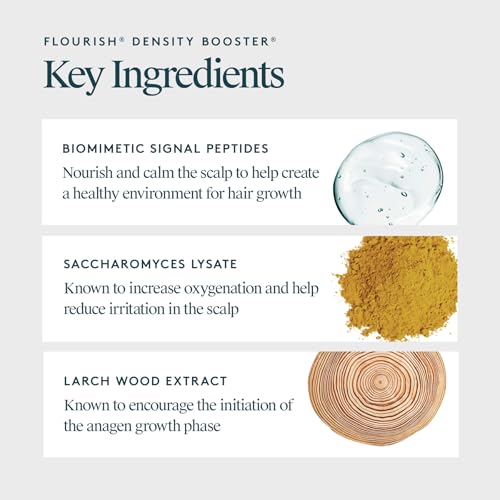 Virtue Flourish textura ligera sin residuos en cabello