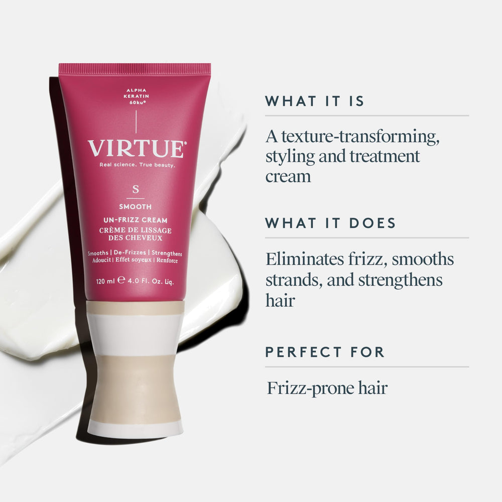 Virtue: textura suave al tacto tras la aplicación de la crema.