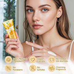 Viscoo crema de manos manzanilla, calma y nutrición ligera.