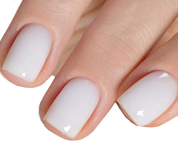 Vishine blanco lechoso gel uñas 15ml, acabado suave para cualquier ocasión.