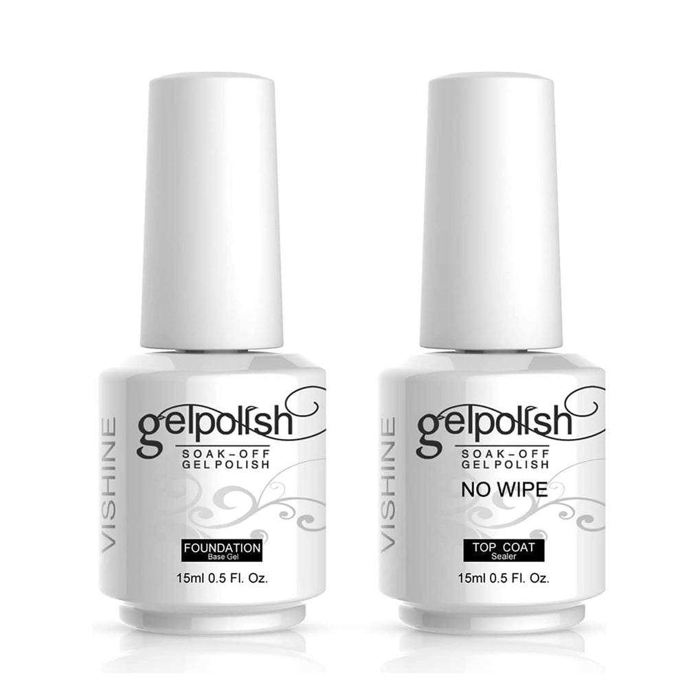 Vishine Capa Base 15ml para preparar uñas y protegerlas.