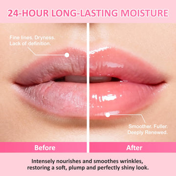 VISRIE bálsamo labial durazno pot, textura cremosa para labios suaves