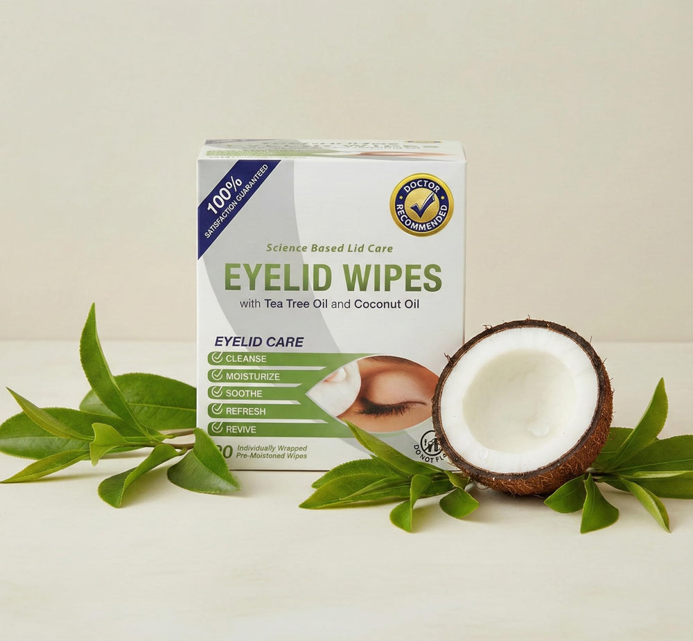 Lunovus limpieza ocular para irritación leve alrededor de los ojos