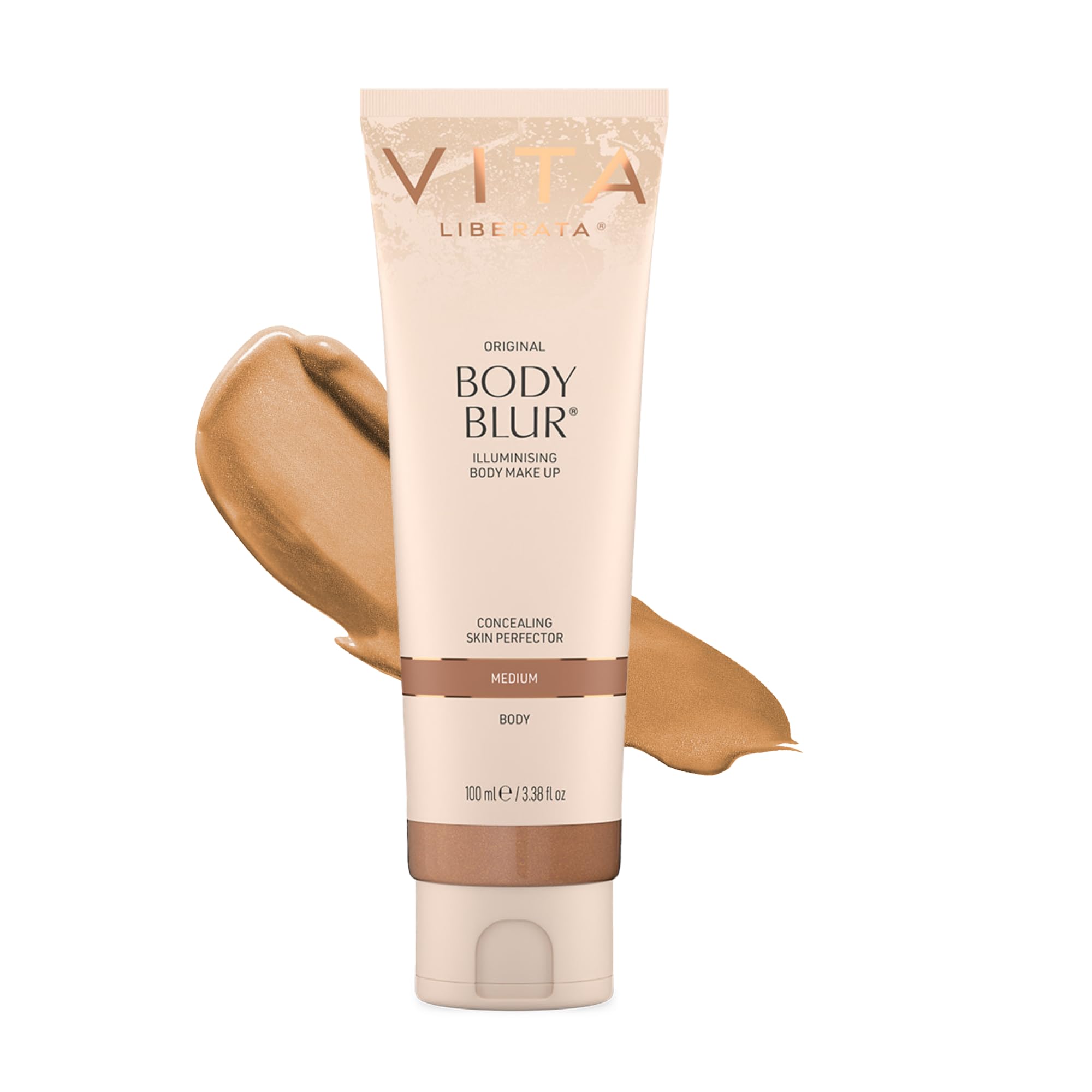 Vita Liberata defensa difuminado corporal botella para acabado luminoso y uniforme