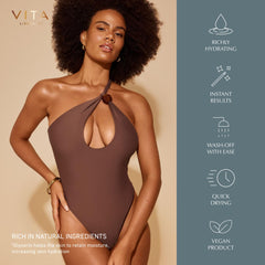Vita Liberata Body Blur se seca rápido para retoques discretos.