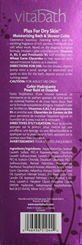 Aplicación diaria de Vitabath Gelee para ducha revitalizante.