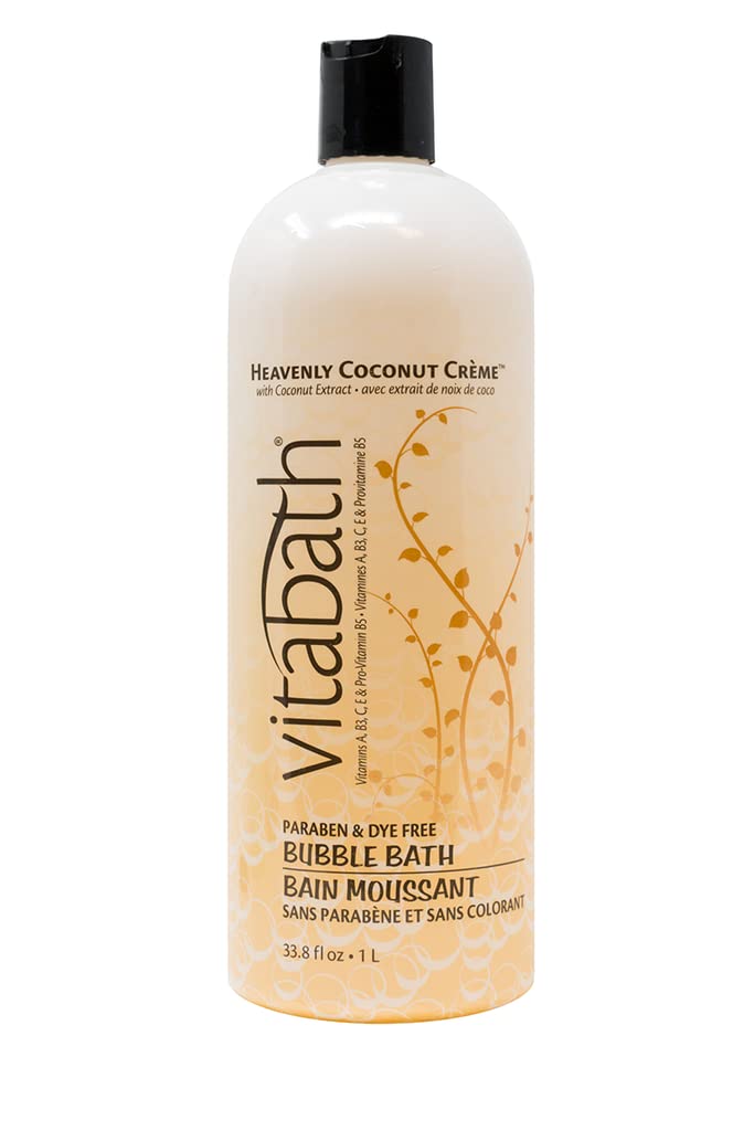Vitabath Heavenly Coconut Creme: baño de burbujas lujoso para relajarse