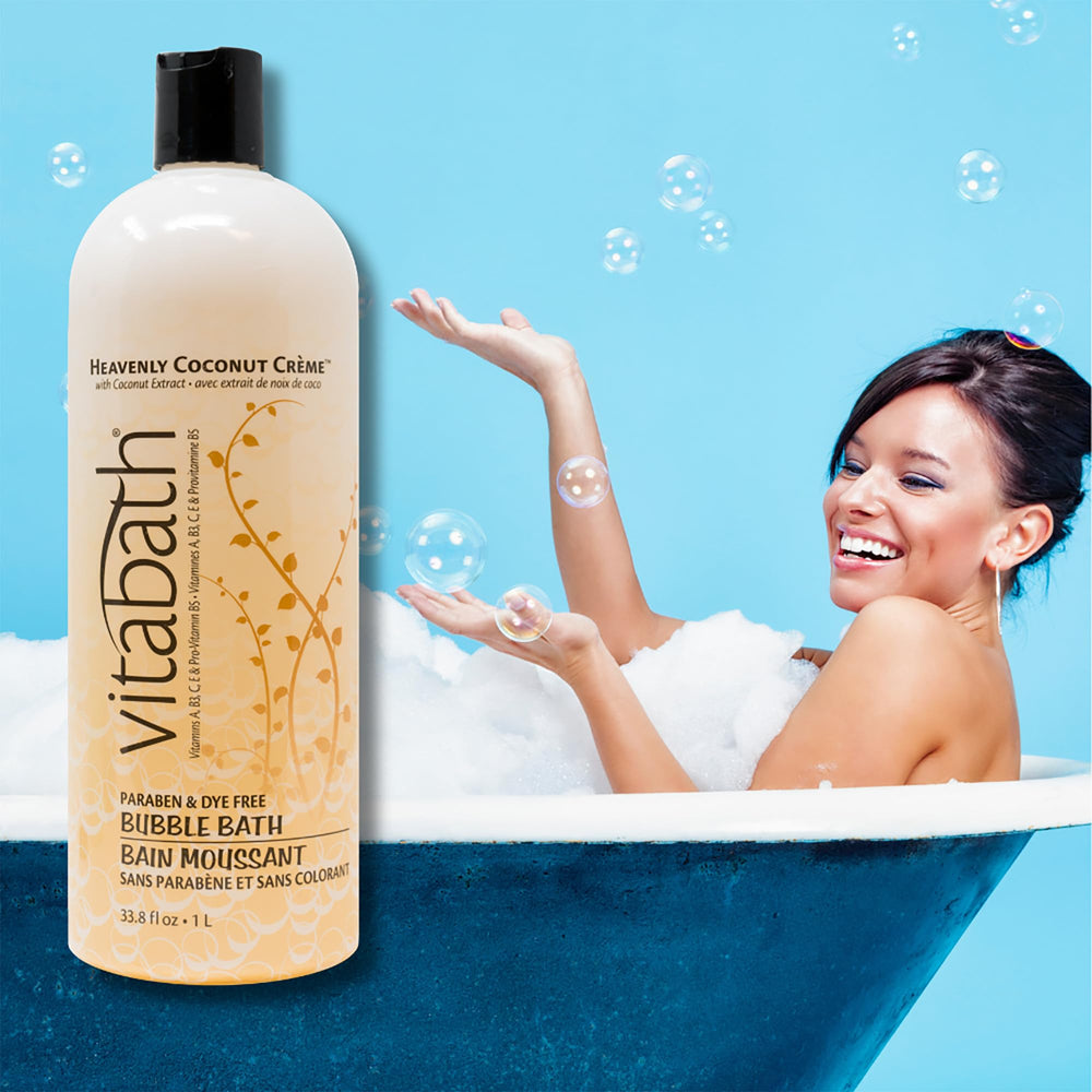 Espuma cremosa de Vitabath para un baño indulgente y suave