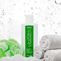 Vitabath Original Primavera Verde, espuma lujosa, facilita un baño indulgente con suave hidratación.