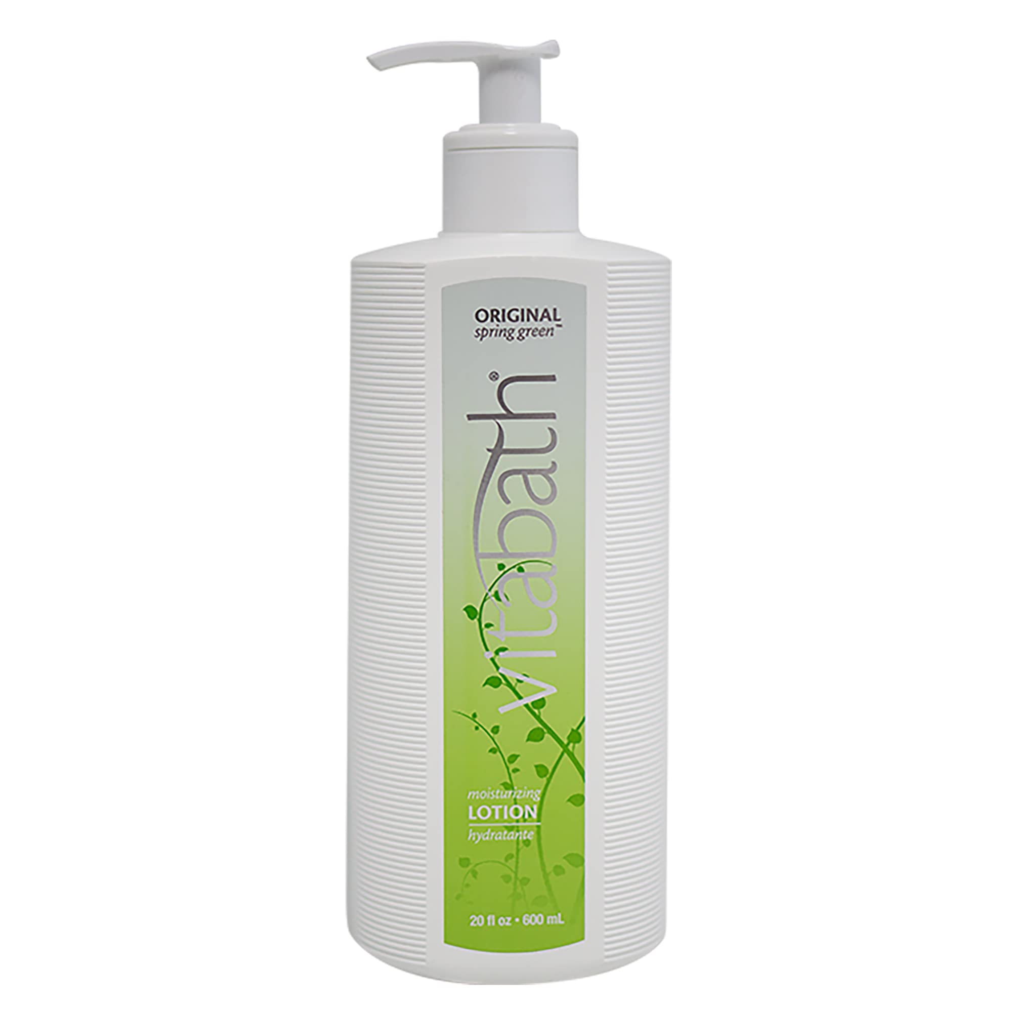 Vitabath Original Spring Green, botella frontal, hidratación duradera para piel suave.