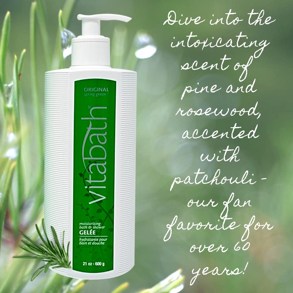 Vitabath Original Spring Green, ducha de lujo para cuidado diario