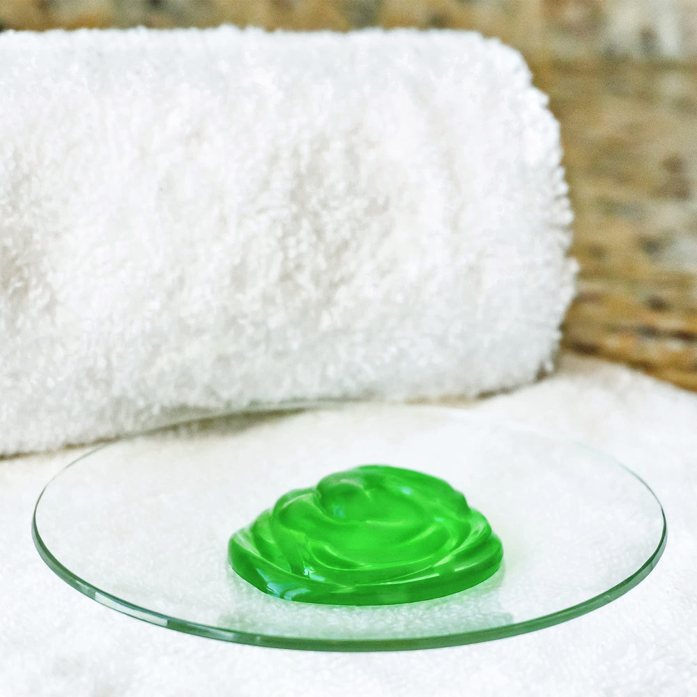 Vitabath Original Spring Green: notas botánicas de pino y rosa para aroma calmante.