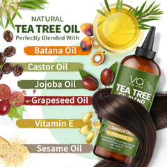 VITAL AFFAIR Aceite árbol de té cabello, estimula folículos para crecimiento potencial