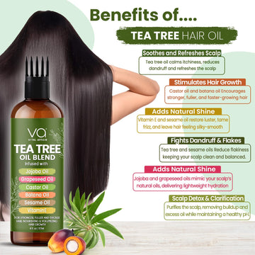 VITAL AFFAIR Aceite árbol de té, cabello hidratación profunda y suavidad