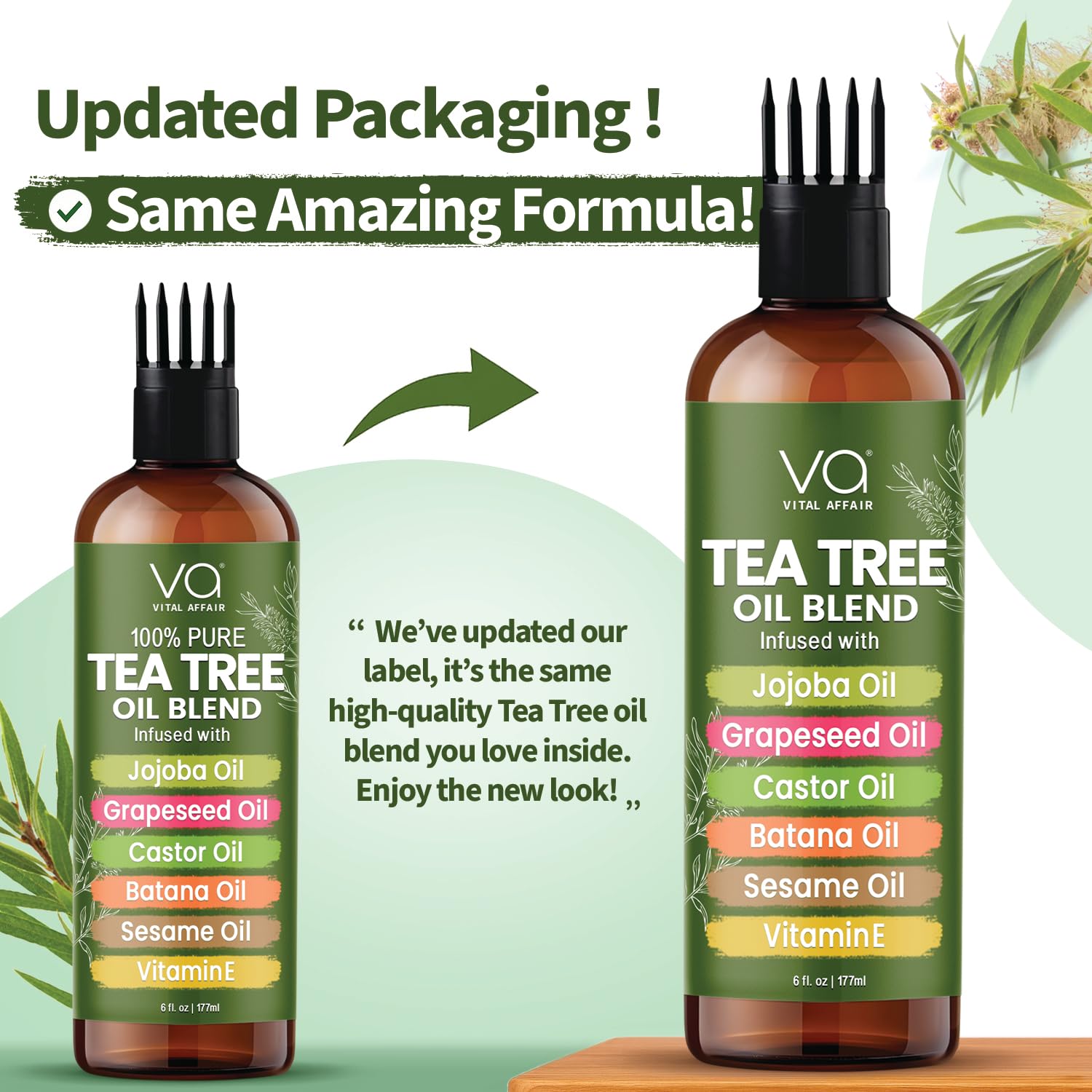 VITAL AFFAIR Aceite árbol de té, ingredientes botánicos puros