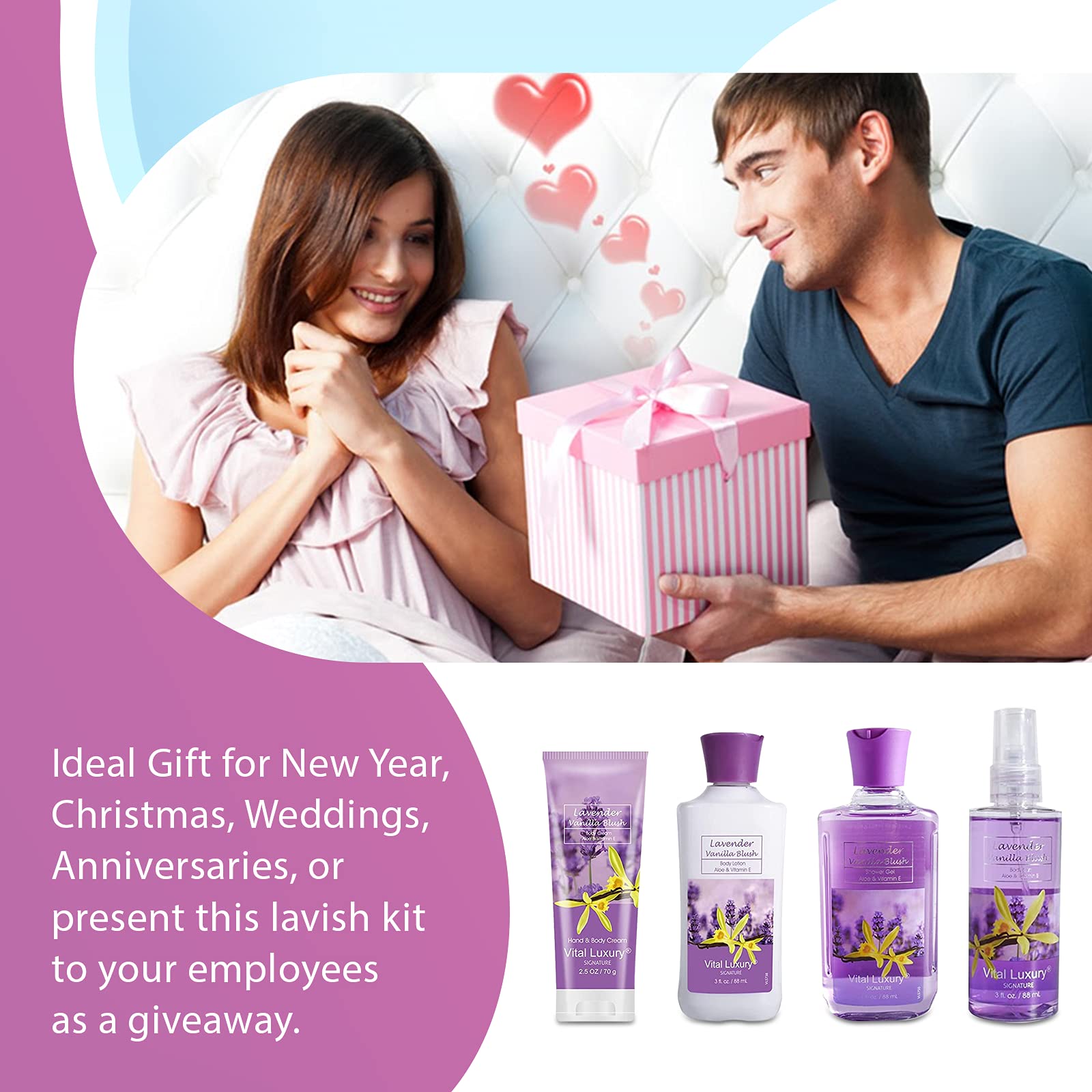 Vital Luxury Sin perfumes artificiales ni parabenos para piel sensible
