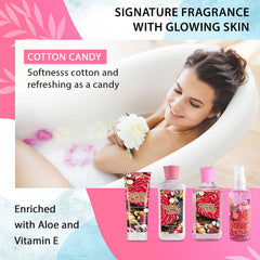 Vital Luxury gel de ducha algodon de azucar, 88 ml, limpieza suave y fragancia