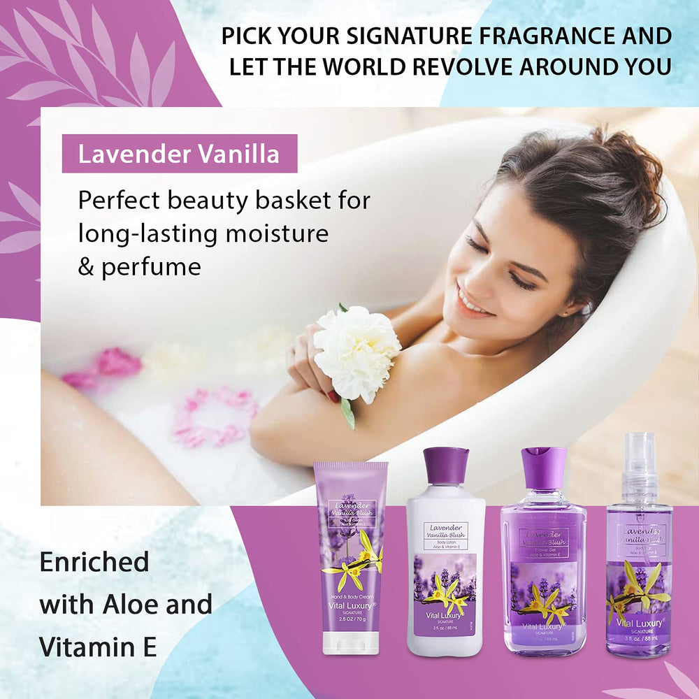Vital Luxury Crema Corporal Lavanda Vainilla suaviza la piel