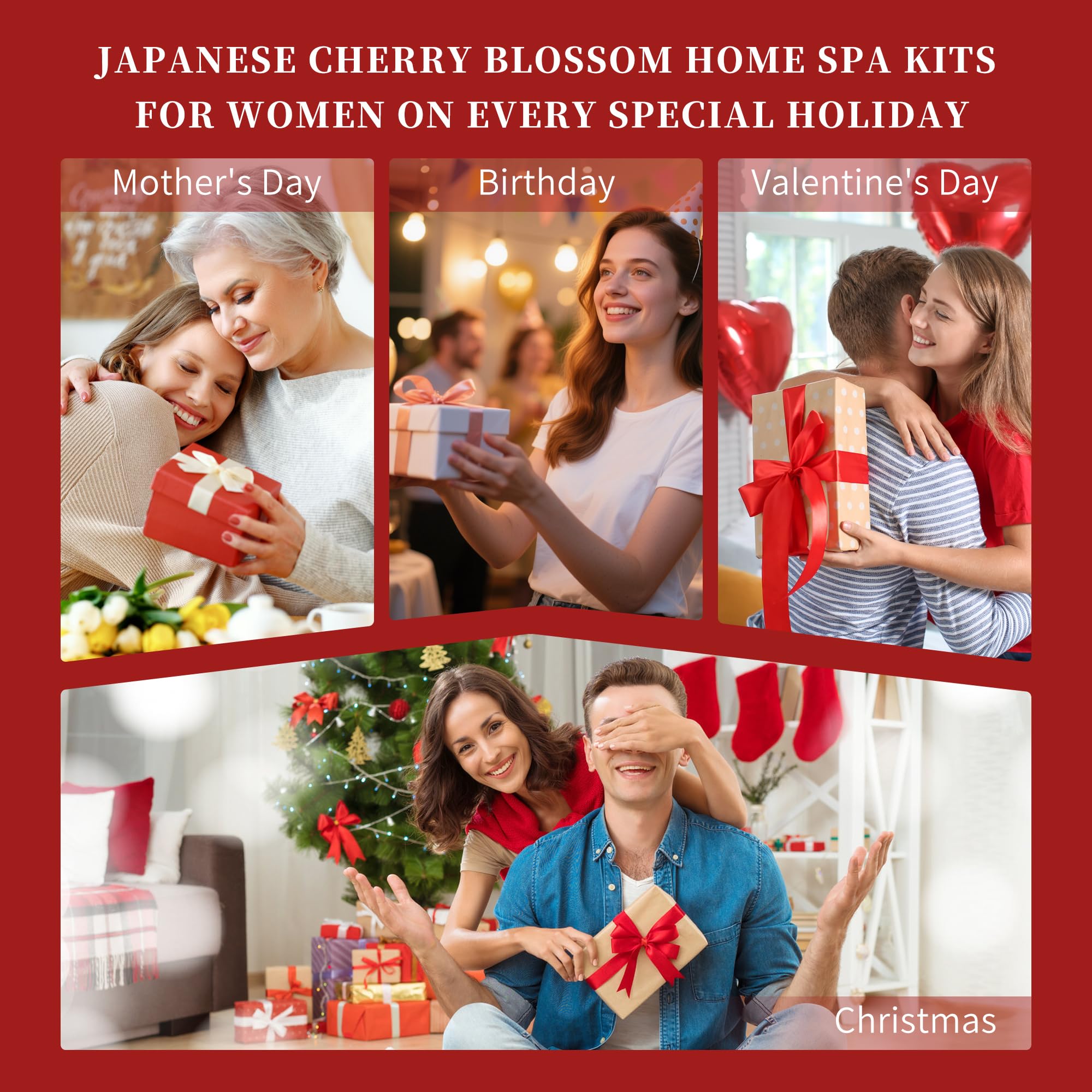 Vital Luxury spa en casa con cerezo japonés para momentos de relajación