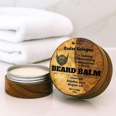 Bálsamo VITALSKINOIL para barba con jojoba y argán, suaviza cada hebra.