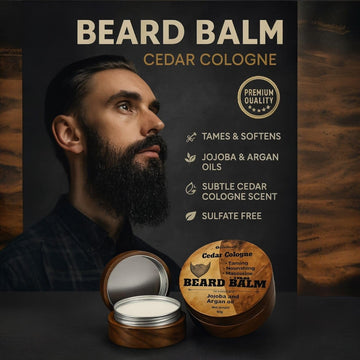 Bálsamo VITALSKINOIL para barba masculina, mejora la manejabilidad del vello.