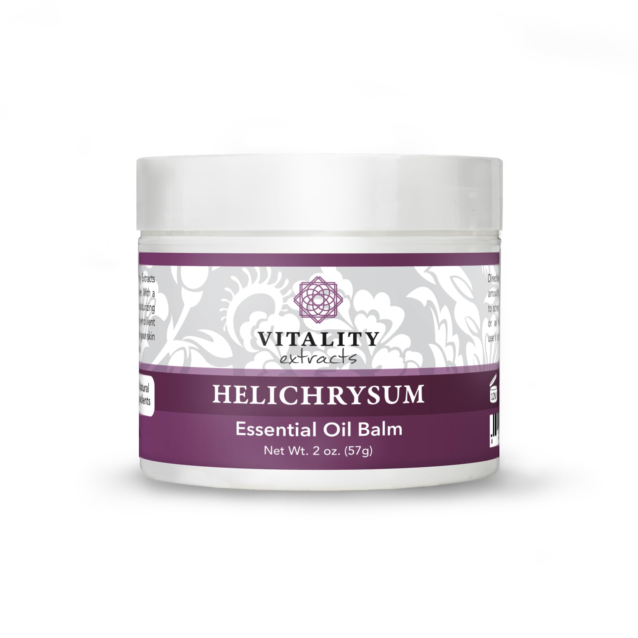 Bálsamo Vitality Extracts Helichrysum, envase de 2 onzas para uso diario