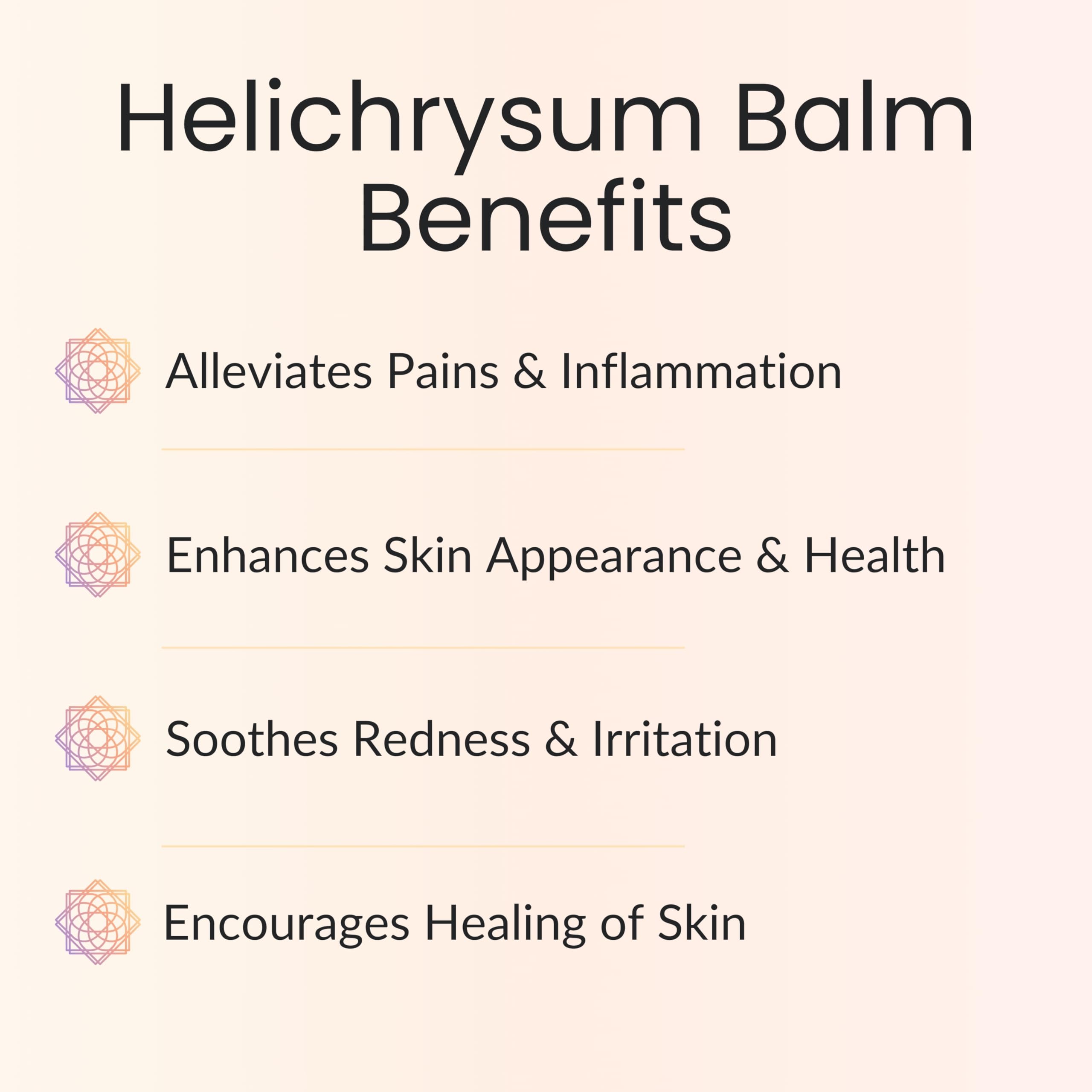 Ingredientes naturales de Vitality Helichrysum Balm: aceites botánicos y cera de abejas
