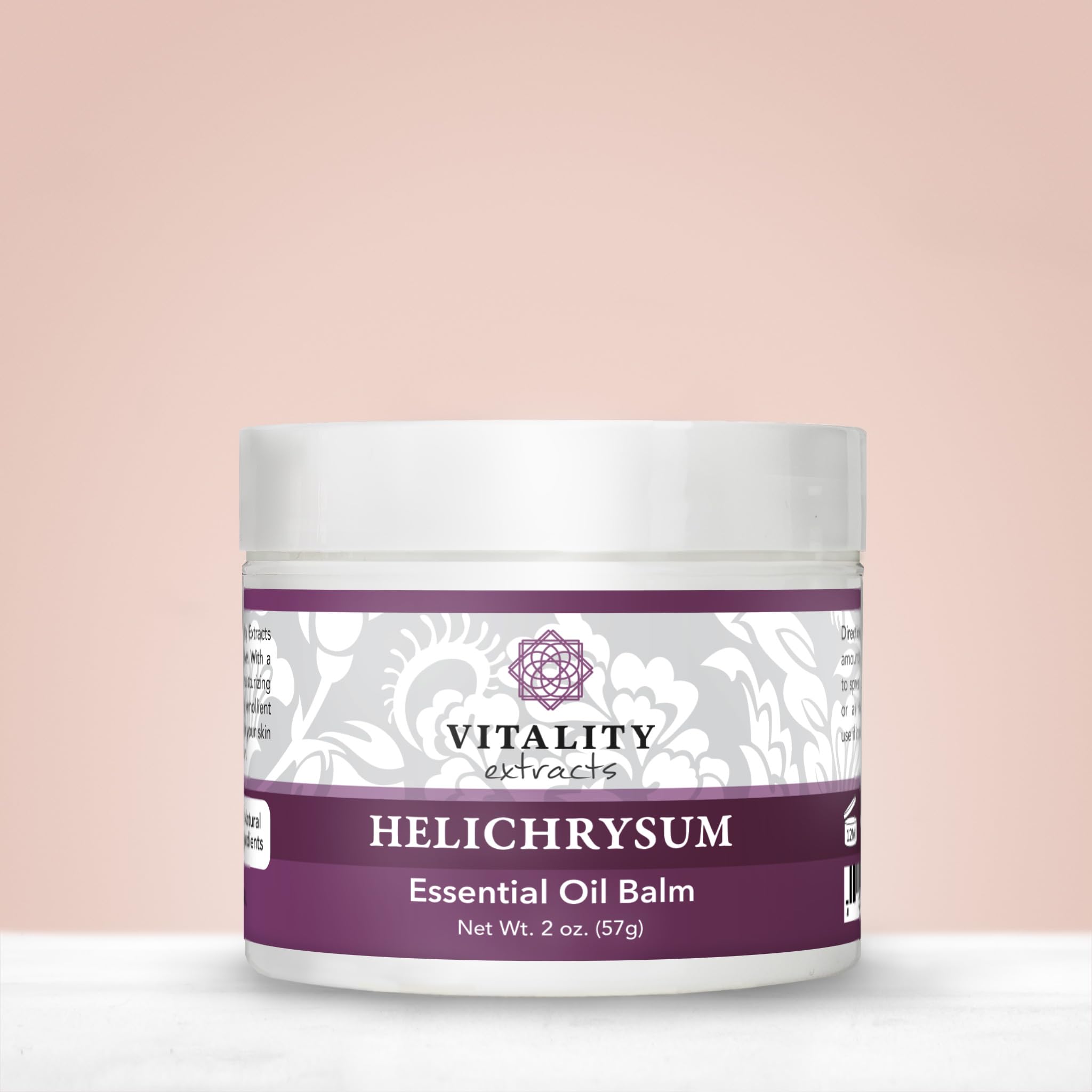 Vitality Extracts Helichrysum Balm, textura cremosa para hidratación suave de la piel