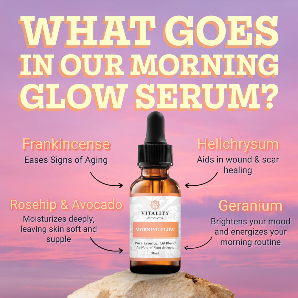 Vitality Morning Glow, absorption rapide, texture légère pour une routine matinale efficace.