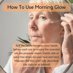 Vitality Morning Glow, huile rose musquée, tonifie et favorise une peau radieuse.