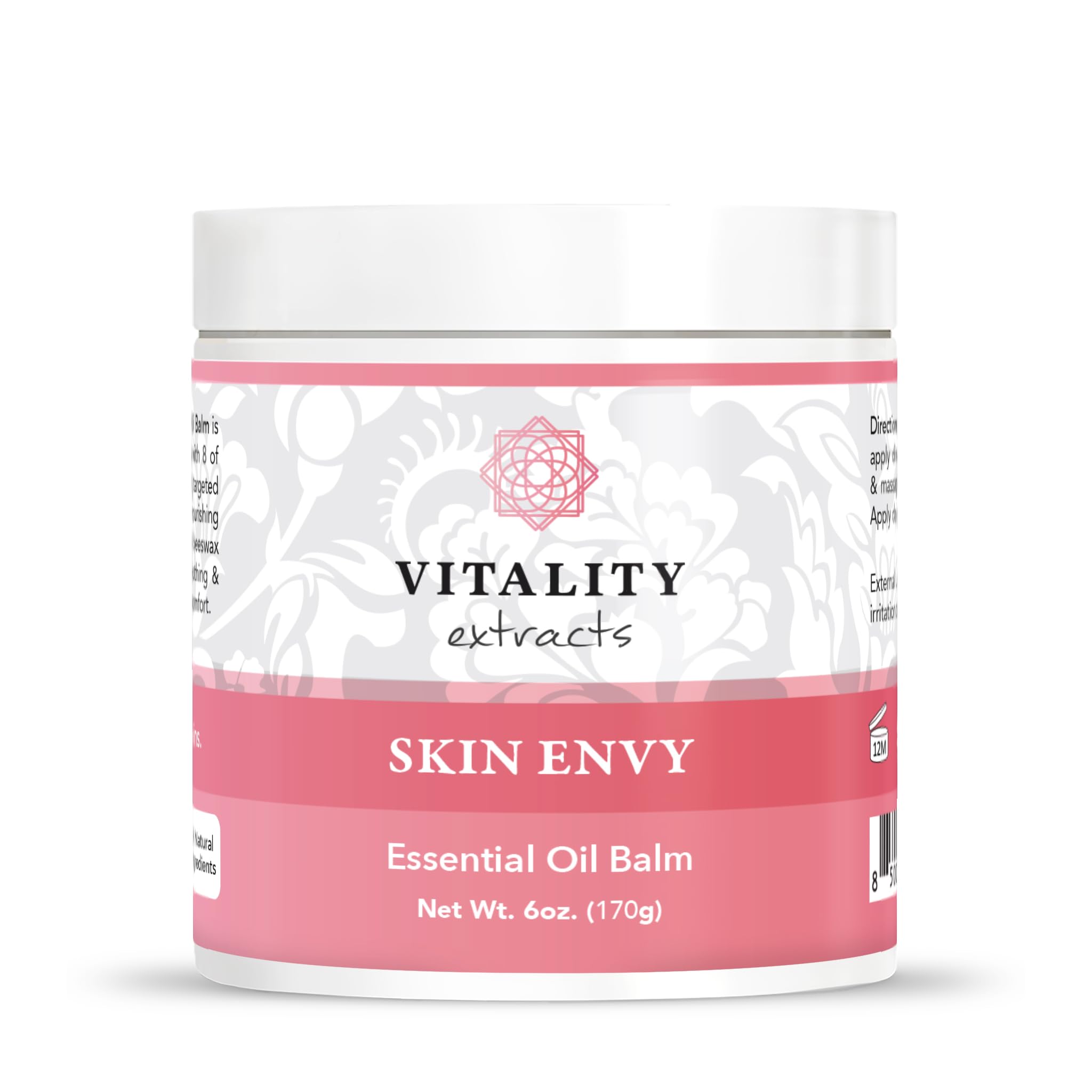 Vitality Skin Envy balsamo en frasco de 6 onzas para hidratacion profunda