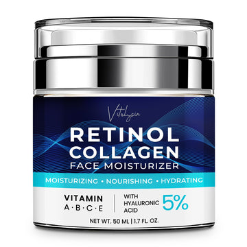 Vitalysin crema facial retinol y colágeno para uso diurno, hidrata y suaviza