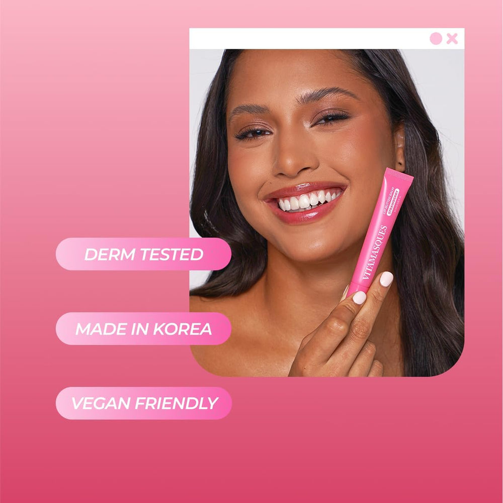 Vitamasques Bálsamo Labial Fresa: protección diaria gracias a ceramidas y manteca de karité