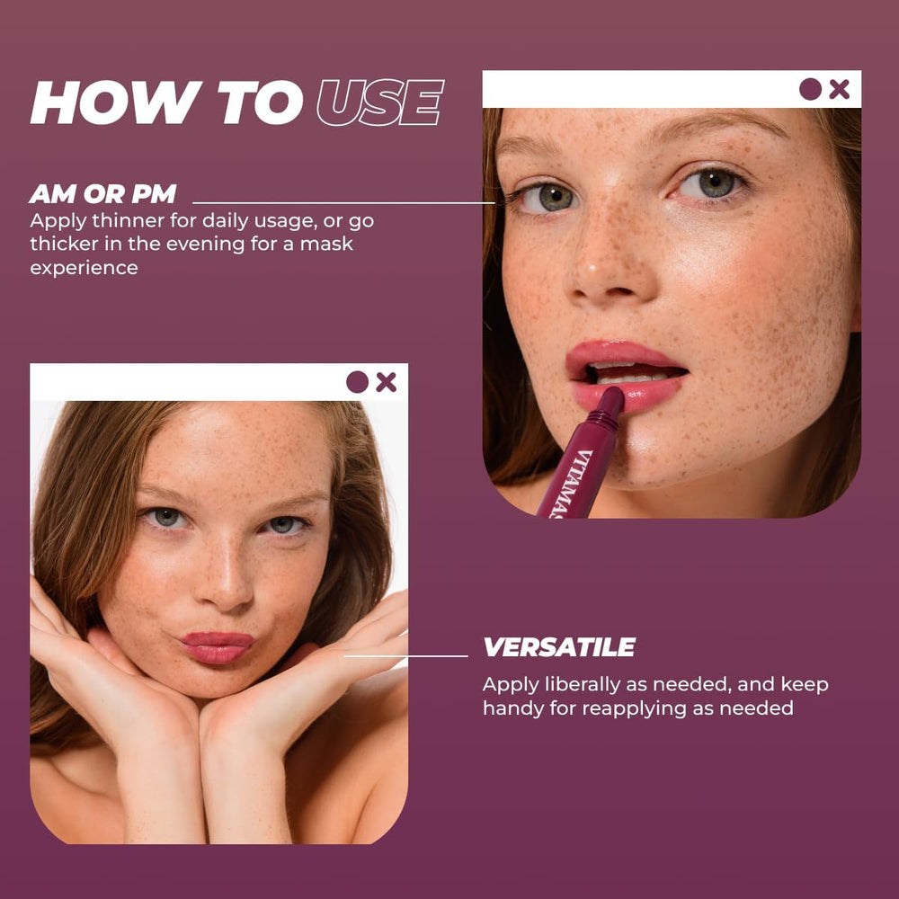 Vitamasques bálsamo labial nutrido con ceramidas y escualano