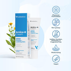 VitaMedica crema de absorción rápida, perfecta bajo maquillaje.
