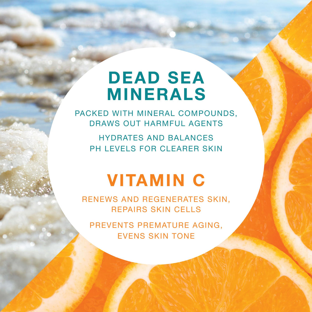 VITAMINS AND SEA BEAUTY, minerales del Mar Muerto, aportan hidratación y resiliencia.